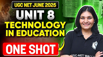 UGC NET 2025 Education | Unit - 8 | Technology in Education | Priyanka Ma