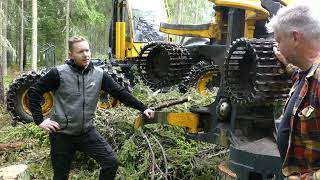 Eco Log lanserar egna skördaraggregat - Eco Log 661LF först ut i svart och gult