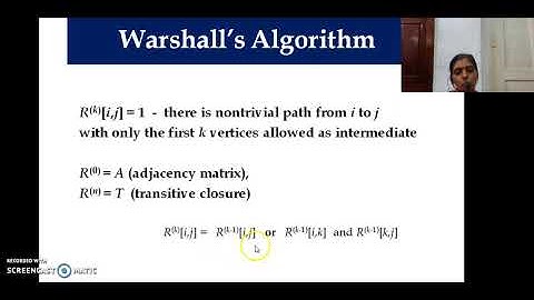 warshall algorithm 01