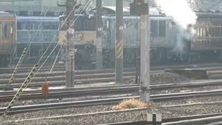 【なにこれ】EF64-1001から煙!?