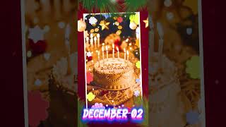 ✨ Happy December 2nd Birthday | Special and Surprise Birthday 🎉🎉🎉