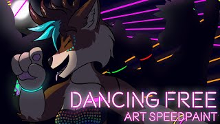 Dancing Free - Digital Art Speedpaint