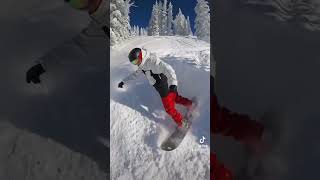 Snowboarding at Steamboat #shorts