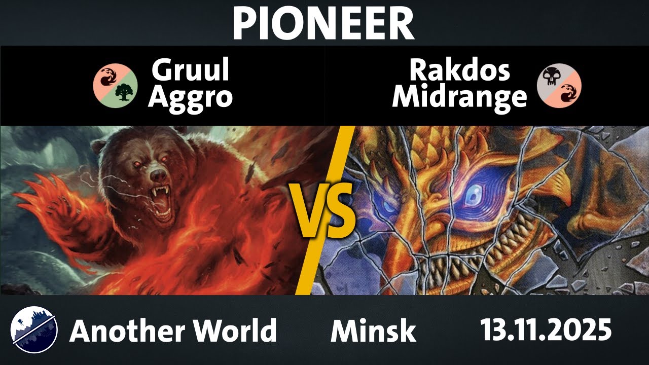 Gruul Prowess 🔴🟢 vs ⚫🔴 Rakdos Midrange | MTG Pioneer | 13-11-25 | Round 4