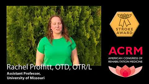Rachel Proffitt American Stroke Association ACRM Y...