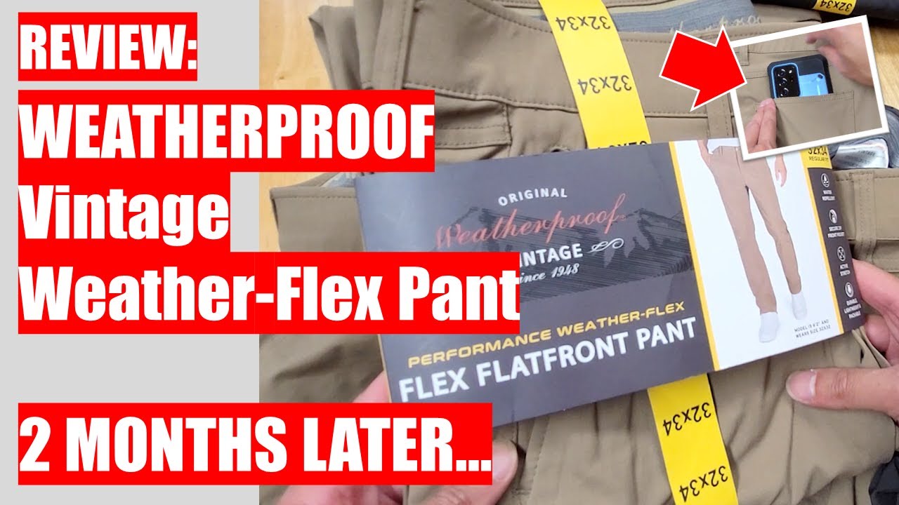 REVIEW: Costco Weatherproof Vintage Weather-Flex Pants - 2 Months Later  