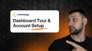 Meetergo Dashboard Tour Account Setup Step-By-Step Tutorial For Beginners