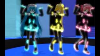 Miniatura del video "【MMD】Numa Numa - Miku, Teto & Neru"