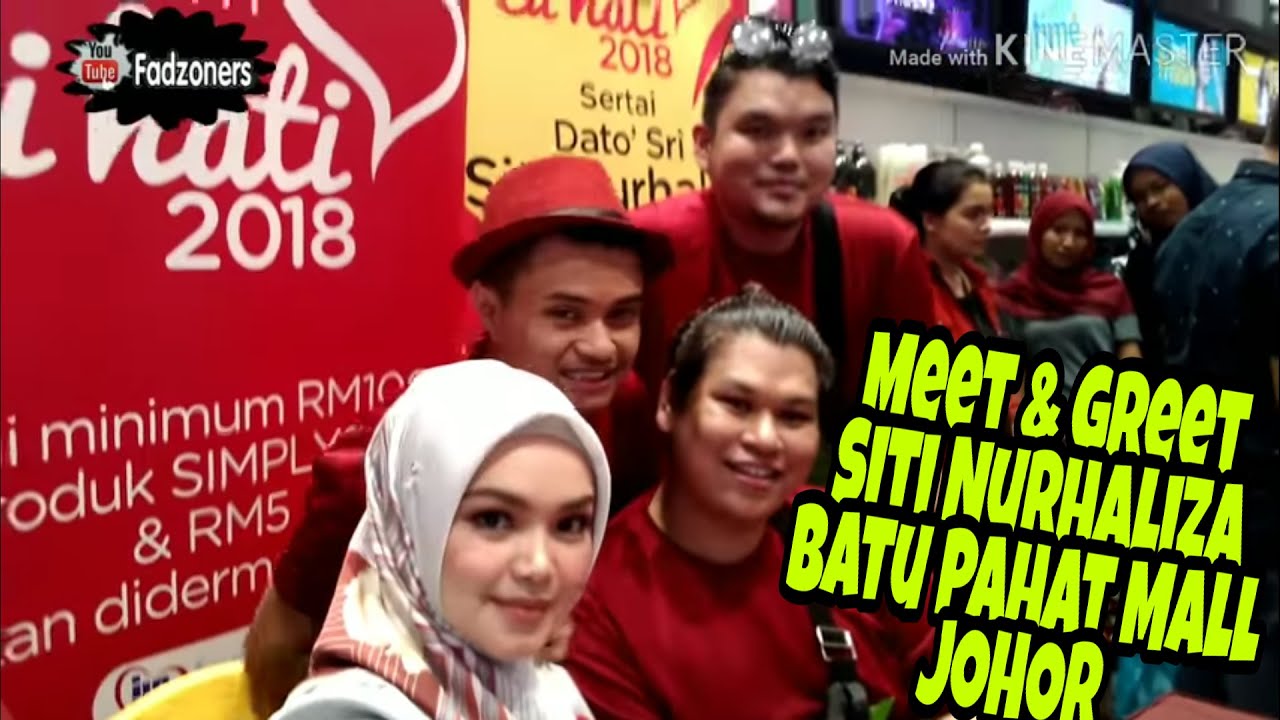 Siti Nurhaliza Terharu AURA LUAR BIASA Orang2 Batu Pahat ...