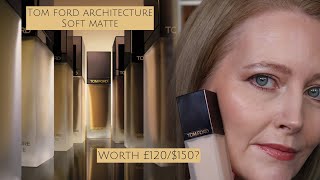 TOM FORD Architecture Soft Matte wear test & Shade & Illuminate comparison  mature combination skin