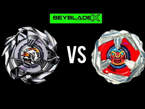 Weiss Tiger 3-60U Vs. Steel Samurai 4-80T | Beyblade X Battle