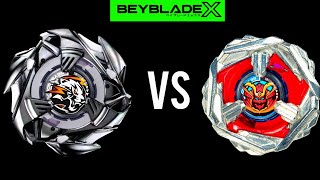 Weiss Tiger 3-60U Vs. Steel Samurai 4-80T | Beyblade X