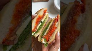 Trader Joe's Roasted Red Pepper Sandwich