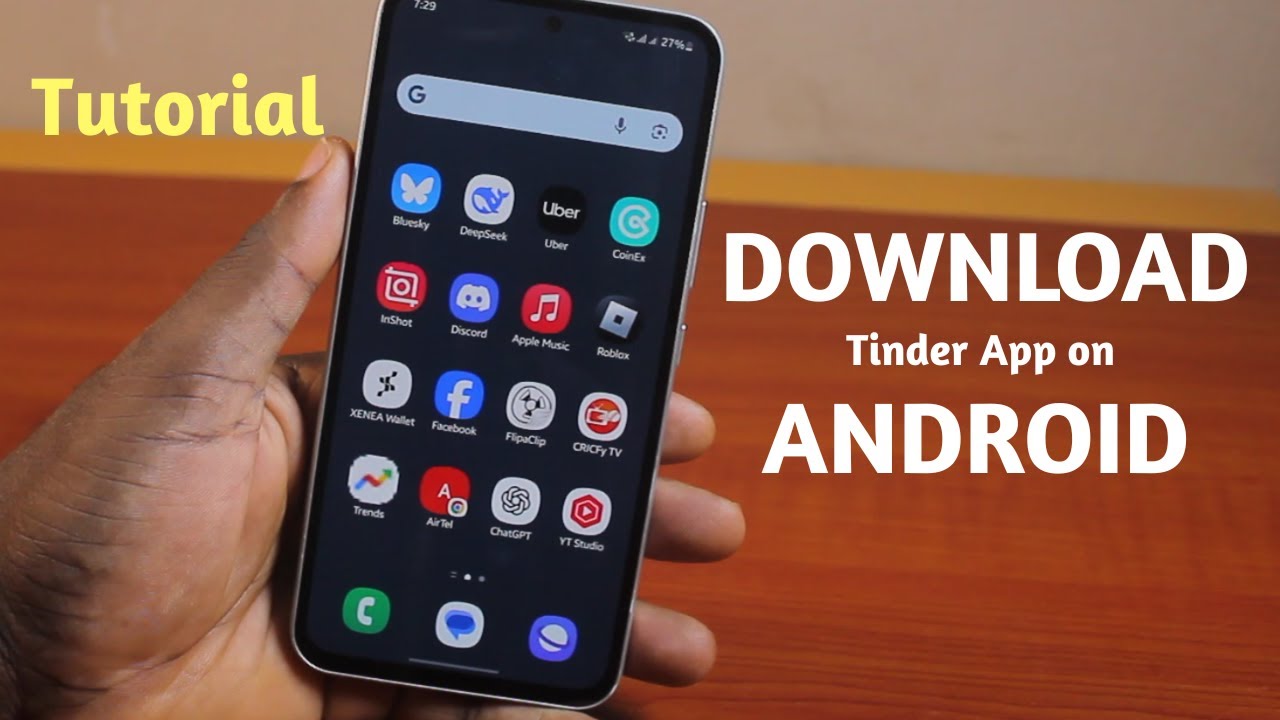 How to Download Tinder App on Android YouTube