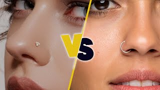 Stud vs Hoop Nose Rings: Exploring Different Styles | Nose Ring Guide!