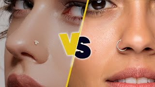 Stud vs Hoop Nose Rings: Exploring Different Styles | Nose Ring Guide! Details