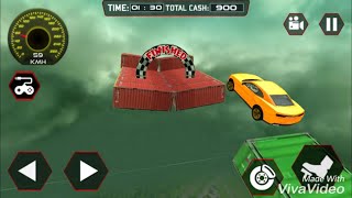 crazy car Stunts - impossible tracks driving sim adroid HD gameplay screenshot 3