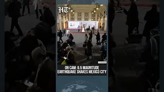 Breaking: 6.5 Magnitude Earthquake Shakes Mexico City | President Sheinbaum Halts Press Conference