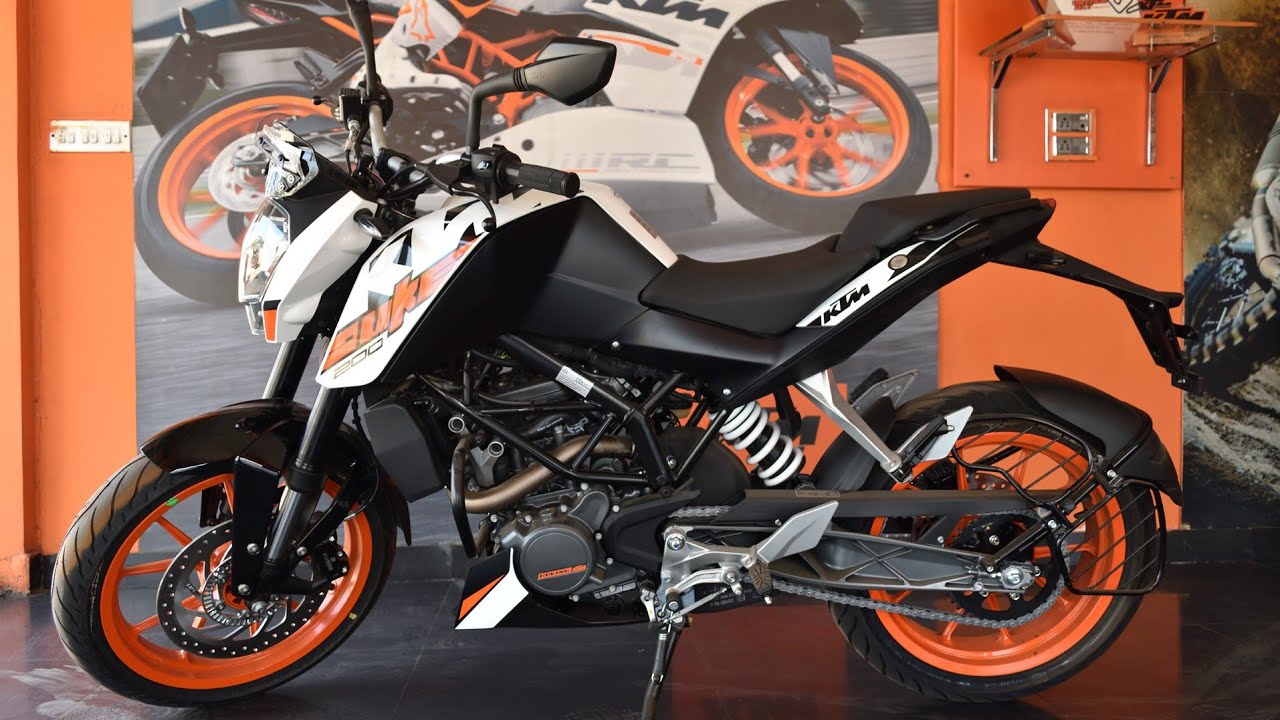 Motor KTM Duke 200 ABS đã có giá bán  Minh Long Moto