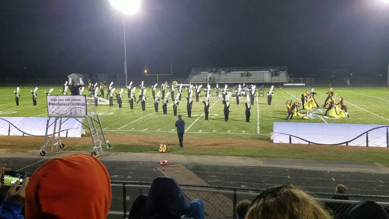 West Seneca Marching Band Music In Motion show 2018 Thrill Ride YouTube