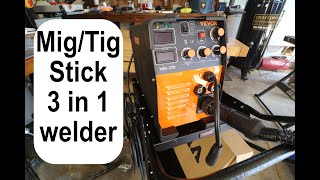 Vevor Mig 270  '3 in 1' welding machine, Mig Tig, Stick !  Reviewed Coffee and tools ep 364