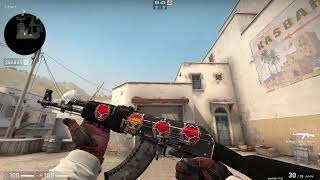 AK 47 Redline 4x Hellraisers (HOLO) London 2018 | Sticker Combo | Counter Strike Global Offensive