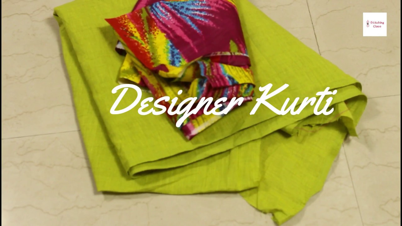 Kurti Kameez Suit Cutting & Stitching, How to make a designer kurti