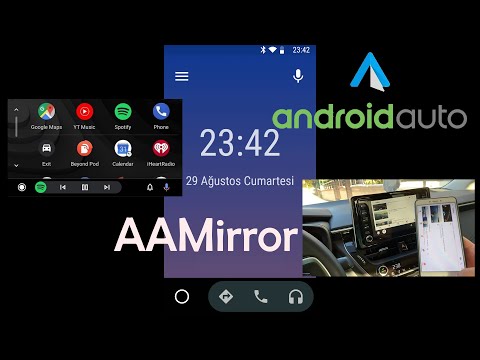 Android Auto - Android Auto Mirror instellen, instellingen voor schermspiegeling op de telefoon