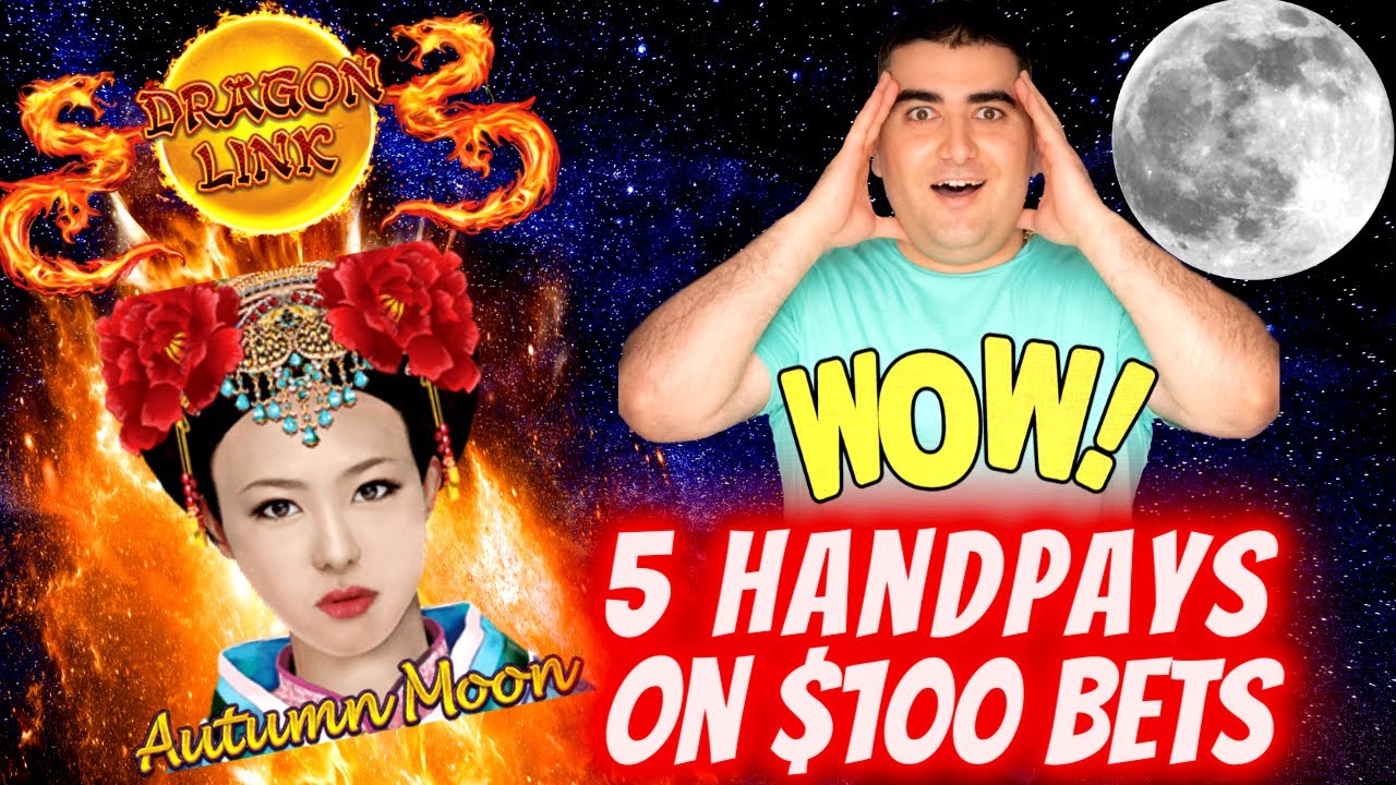 $100 Bets & 5 HANDPAY JACKPOTS On Dragon Link Slot ! Huge High Limit Slot Play In Las Vegas