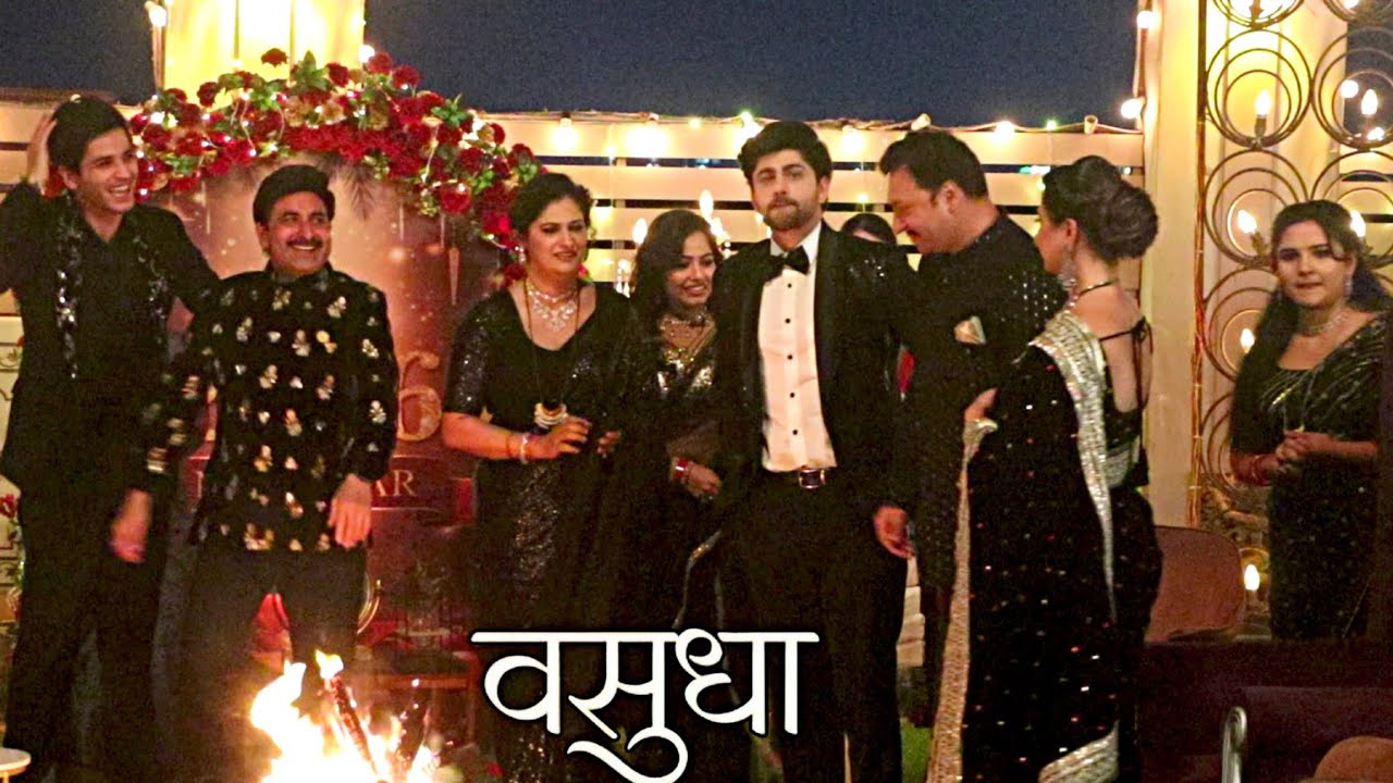 Vashudha || Zee TV ||  Chandrika Ne Vashu Aur Dev Ke Sath Kiya Happy Year  Celebrate || On Location 