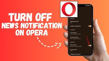 How to Turn Off News Notifications on Opera Browser