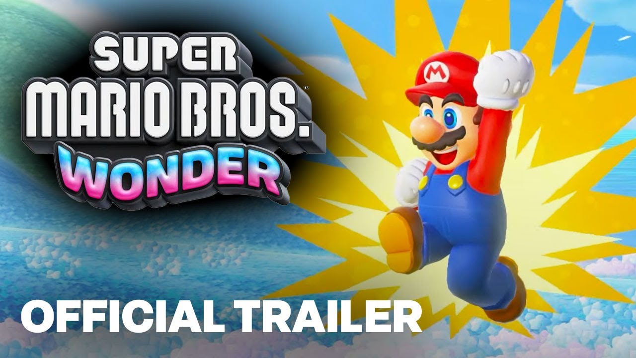 Super Mario Bros Wonder Announcement Trailer 