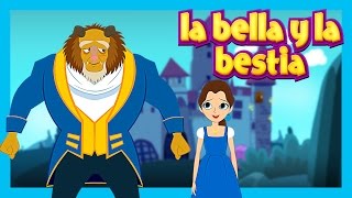 la bella y la bestia en español  cuentos infantiles en español