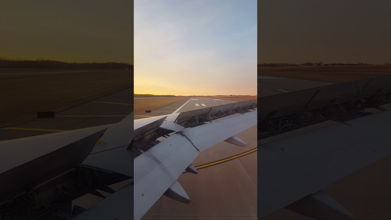 Landing at the st. Cloud Airport