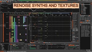 Renoise Synths and Texture