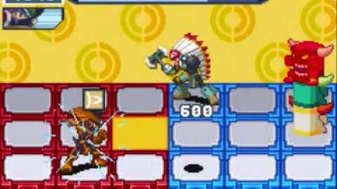 MegaMan Battle Network 5 Team Colonel - TomahawkMan Alpha