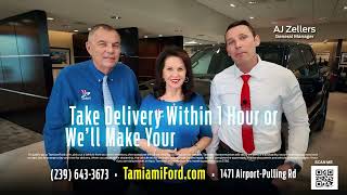 Quickest Car Buying Experience Available at Tamiami Ford!