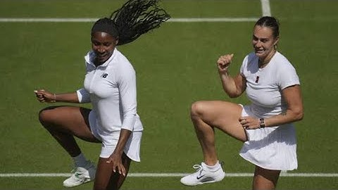 Coco Gauff & Sabalenka’s Wimbledon Dance: From Rivals to BFFs!