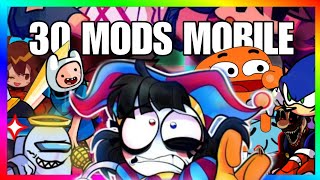 🔥30 Novos Mods para FNF MOBILE