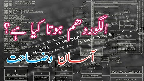 Algorithm Kiya hai ? | What is Algorithm ? | الگوردھم کیا ہے؟ | Simply Explained in Urdu | Hindi