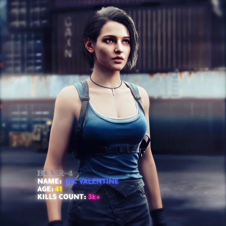Jill Valentine's Evolution [4K] |requested by :@winnyBlinkChugTop  💗 #jillvalentine #residentevil