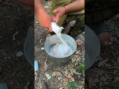 Курица солевая, походный рецепт