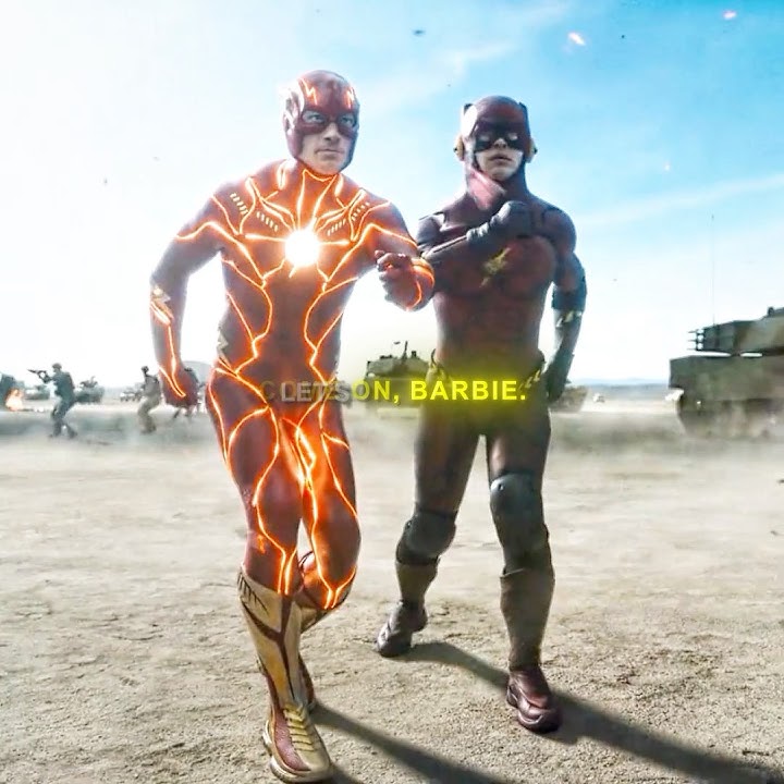 The Flash (2023)｜Two Flashes team up ⚡⚡🤝 #shorts #movie #dc