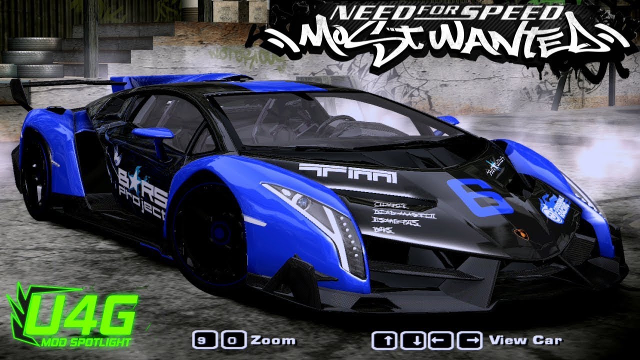 Lamborghini Veneno 2018 Need For Speed Most Wanted 2005 Mod Spotlight -  YouTube