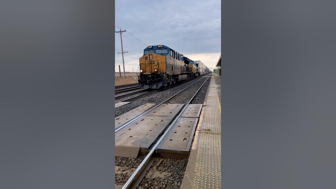 CSX I017 Wasting No Time! train railfan YouTube