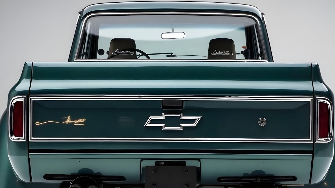 2025 Chevy K20 Vintage Pickup A Classic Reimagined for the Future YouTube