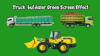 Bagi Bagi Mentahan green screen effect HD truck,dumtruck,buldozer