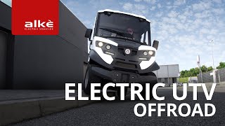 Electric UTV Alke find out how it works now