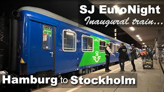 Hamburg to Stockholm by SJ EuroNight sleeper train