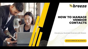 📌 Learn how to effortlessly create and manage your Contacts List for vendors on Breeze 📋